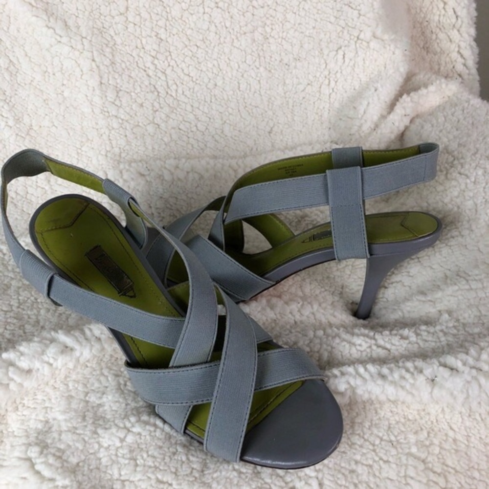 Elegant Gray Women's Heels